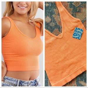 NWT Free People Solid Ribbed Brami